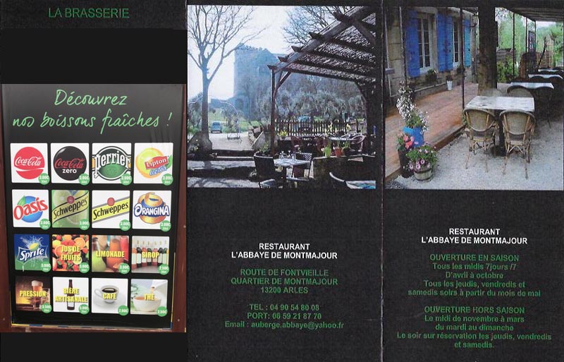 Auberge Restaurant de l' Abbaye � Montmajour